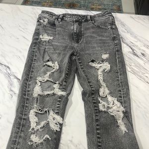 American Eagle Medium Grey Next Level Stretch